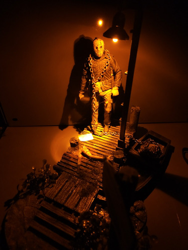 Jason Maqueta Muelle Para Figuras Escala Neca O Similares
