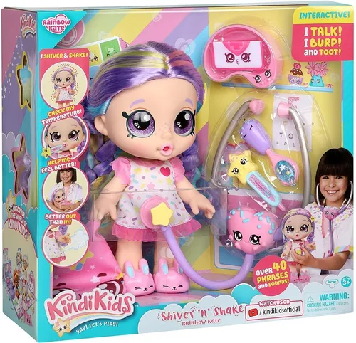 Muñeca Kindi Kids Kate 40 Frases Y Sonidos En Ingles