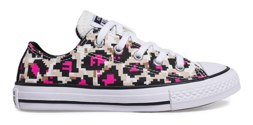 Zapatillas Converse All Star Rosas  Ivory  Niñas Originales