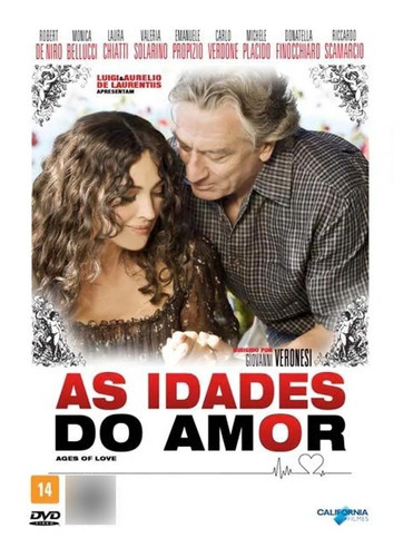 Dvd - As Idades Do Amor - Robert De Niro, Monica Bellucci