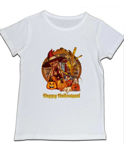 Camiseta Niño Feliz Hallowen