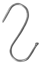 Comprar 100 Ganchos S Cromados Chicos Para Colgar Productos 7 Cm