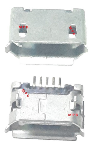 Kit 5 Unidades Conector Carga Cce Tr91 Tr71 Fs-m7 Dl Midi Etc.
