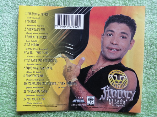 Eam Cd Jimmy El Leon De Hijo A Padre 1998 Primer Album Debut