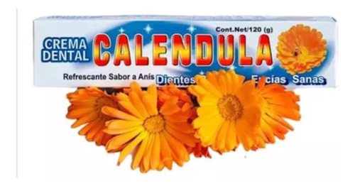 6 Crema Dental De Calendula100% - g a $156