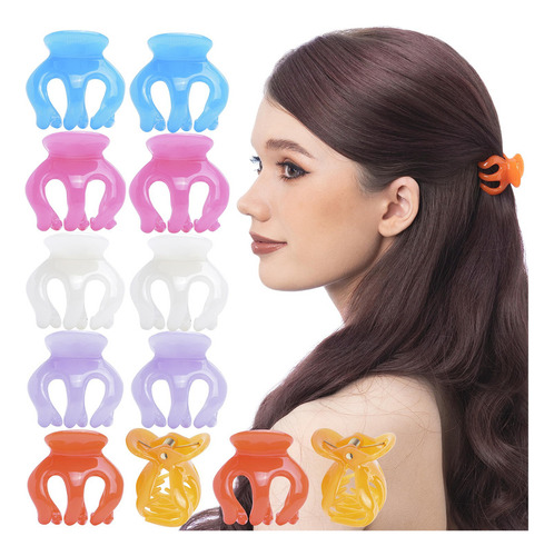 Pinzas Para El Cabello Rc Roche Ornament 12 Piezas Clips De