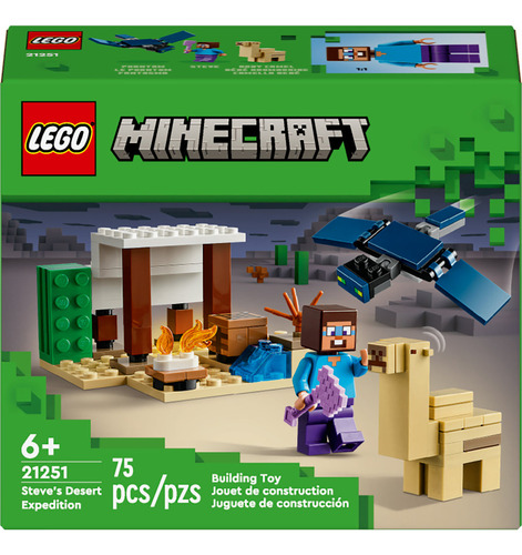 Lego® Minecraft® La Expedición De Steve Al Desierto 21251 75