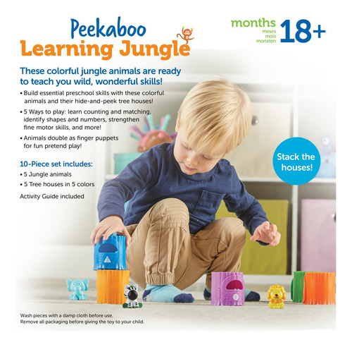 Juguetes Didácticos | Recursos De Aprendizaje | Peekaboo Lea