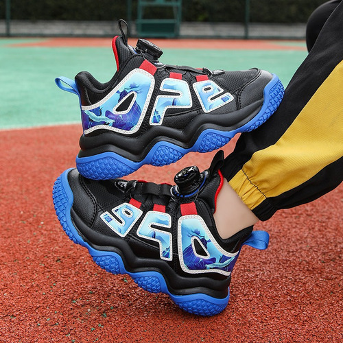 Zapatillas De Baloncesto Para Niños Transpirables En Verano