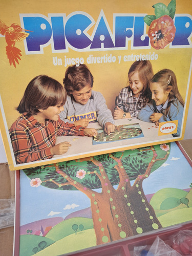 Juego De Mesa Picaflor Juguete Antiguo Marca Plays
