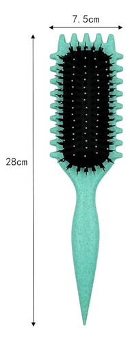 Pincel Definidor De Rizos Candybrush Premium Boar Bristle Cu