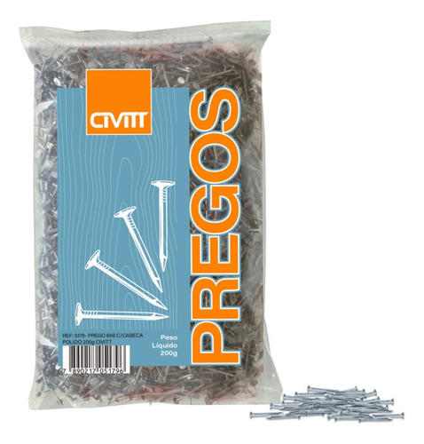 Kit Prego 6x6 De 1kg Civitt