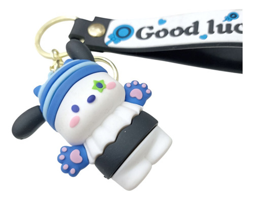 Llavero Kitty Pochacco Perrito Mas Figura Hello Kitty Import Combo Llavero Mas Figura