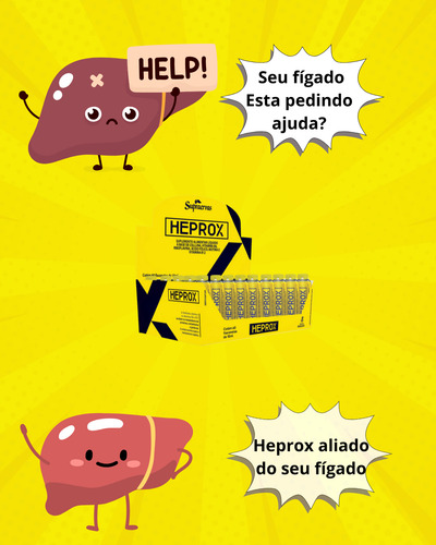 Heprox 60 Flaconetes De 10ml Similar Ao Epocler Abacaxi Abacaxi