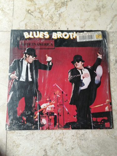 Lp Blues Brothers  Made In América 1980 Usa Impecable Estado