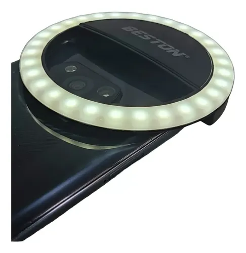 Aro De Luz Led Para Selfie Celular Tablet Batería Recargable