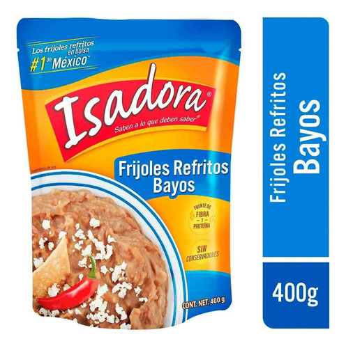 Frijoles Refritos Isadora Bayos 400g