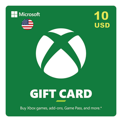 10 Xbox 10 Gift Card Xbox One Xbox Series X 360