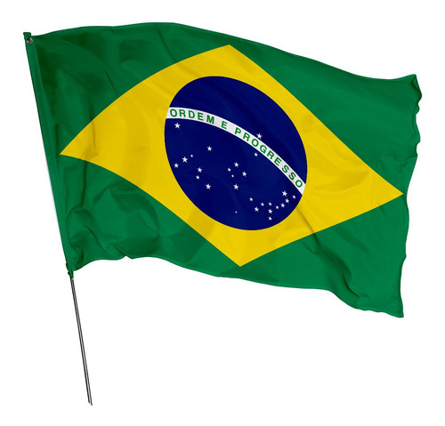 Bandeira Do Brasil 2m X 1,5m Cor