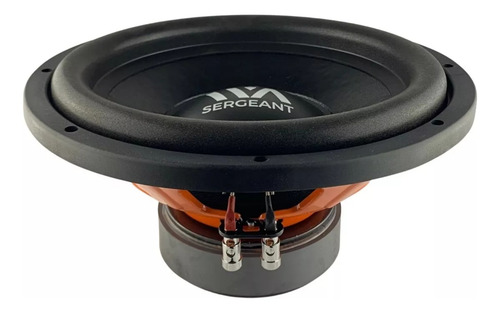 Sub Woofer 12 PuLG Marca Waraudio Modelo Sgt124 400wrms 4ohm Color Negro Naranja