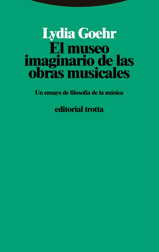 El Museo Imaginario De Las Obras Musicales: Un Ensayo De Fil