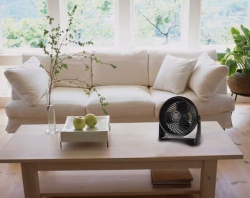 Ventilador Circular De Mesa Honeywell Turbo Force 28 Cm Negro Negro Plástico 3