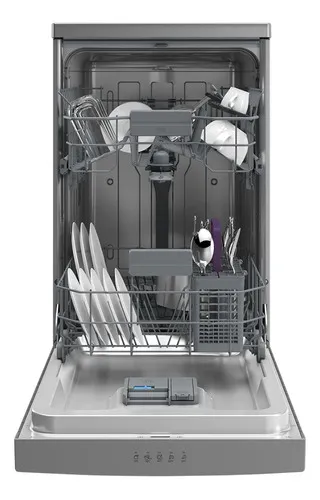 Lavavajillas Beko Bdfs15020x 10 Servicios Inox Color Gris