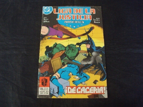 Liga De La Justicia # 20 (zinco) ¡de Caceria!