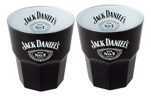 Juego De Vidrio Jack Daniels Old Fashion, 8 Onzas Líquidas