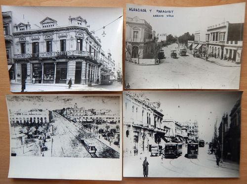 Antiguas Fotos De Tranvías Uruguayos 13 Fotografías 