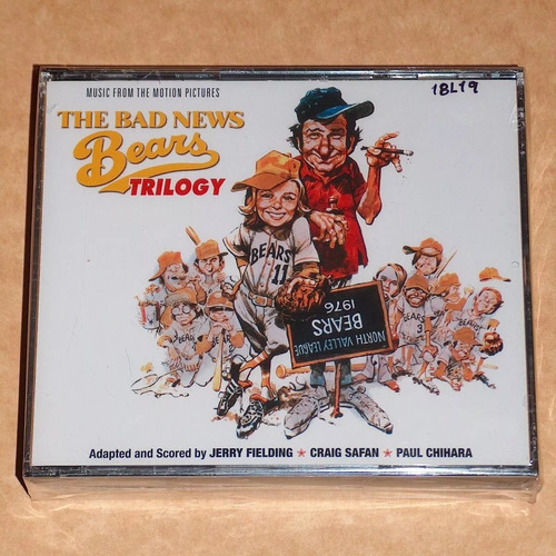 Soundtrack - The Bad News Bears Trilogy 3 Cd's Sellado! P78