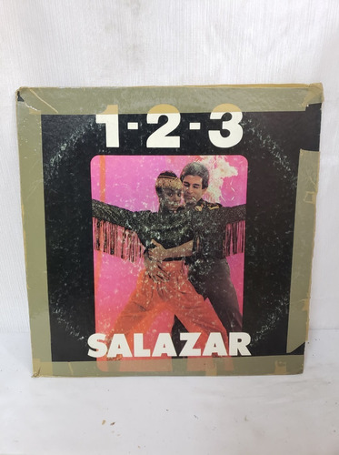 1-2-3 Salazar Trébol Disco Lp Vinilo Acetato 