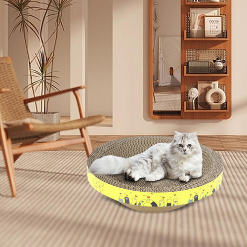 Rascador Para Gatos En Forma De Cuenco, Protector Duradero S
