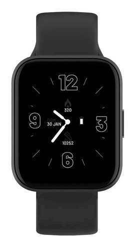 Imagen 2 de 4 de Reloj Smart M1 Negro Atrio Es434 Diseño De La Malla Silicona