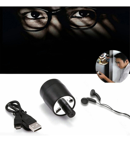 Amplificador De Som Dispositivo De Escuta De Parede Audio