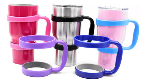 2x Tenedor De La Vaso Del Viaje De La Manija De La Vaso Del