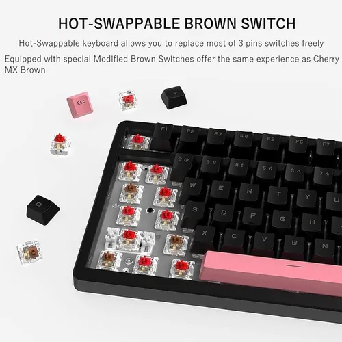 Juego Firstblood Only. Teclado Mecánico Con Cable Ak992, Dis