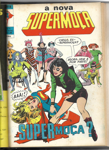 Supermoça (bonita) Nºs 1 Ao 15 Completa Ebal 1972 Original (Usado)