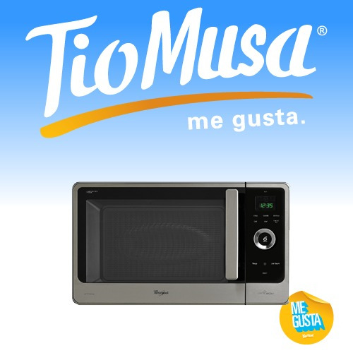 Microondas Grill Whirlpool JQ280IX inoxidable 27L 220V