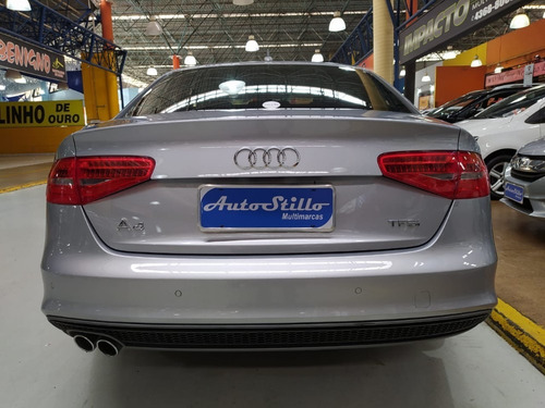 Audi A4 1.8 Turbo S Line Prata 2016 (automático + Rodas)