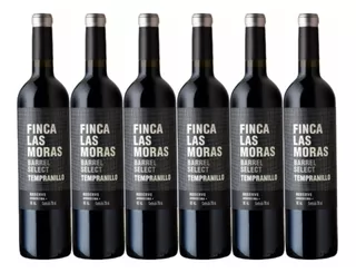 Vinho Argentino Las Moras Barrel Select Tempranillo 6un Nf