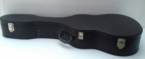 Estojo Hard Cases Para Violão - Modelo Formato Preto