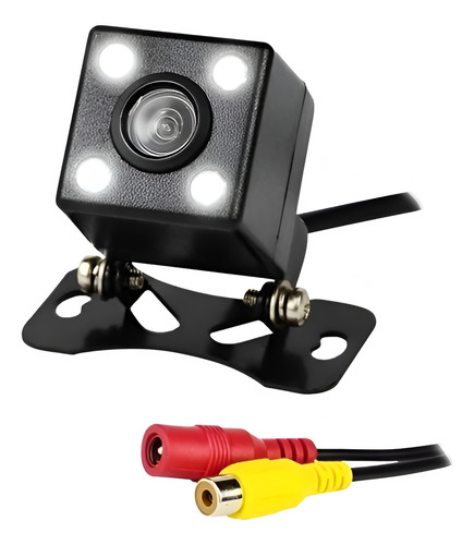 Camara Auto Retroceso Visión Nocturna 4 Led Ip68