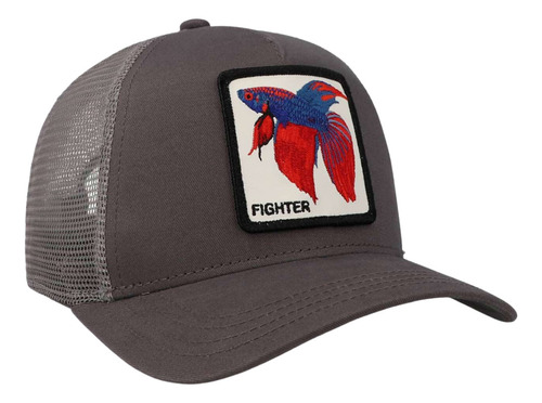 Gorra Goorin Bros Trucker Alpha Betta Pez Ajustable Original