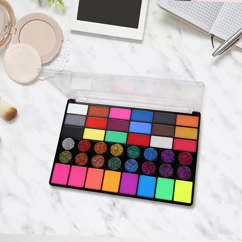 Paleta De Maquillaje A Base De Agua Face Paint 42 Colorida