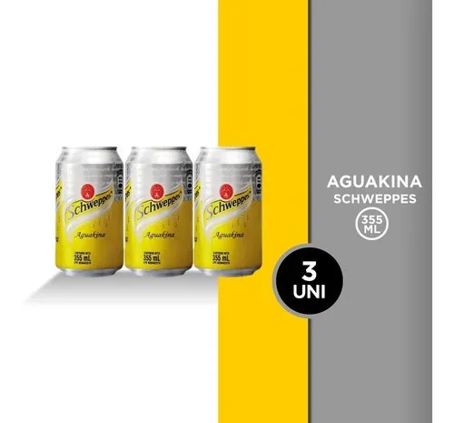 Aguakina Schweppes Lata 355ml