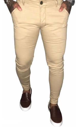 Calça Alfaiataria Super Skinny Com Elastano Premium