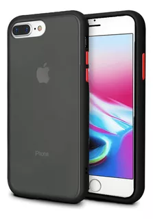Funda Case Para iPhone 6 Plus Peach Garden Negro Antishock