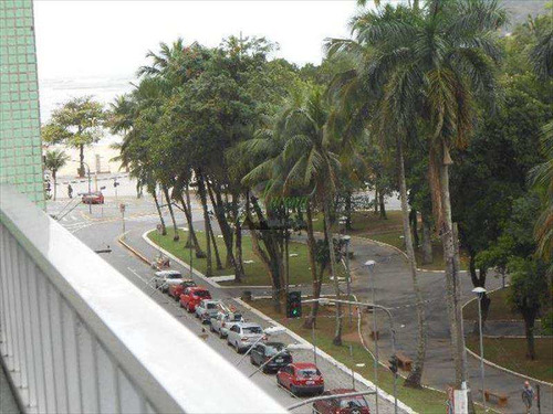 Imagem 1 de 14 de Apartamento 2 Dormitórios De Frente Biquinha São Vicente - V6096