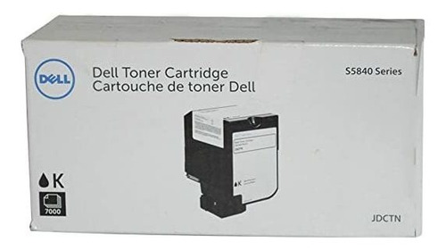 Cartucho De Tóner De Dell Jdctn Negro Para Impresora Láser A